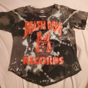 Tye Dye Distressed Death Row Records Tshort